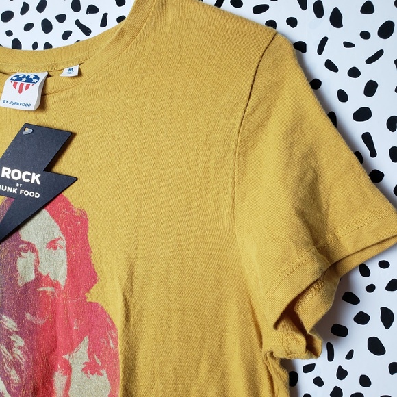 Pink Floyd Junk Food Mustard T-Shirt - Picture 6 of 8